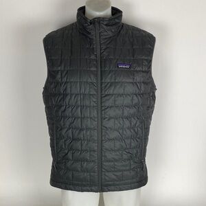 Patagonia Men's Nano Puffer Vest Gray Size Large